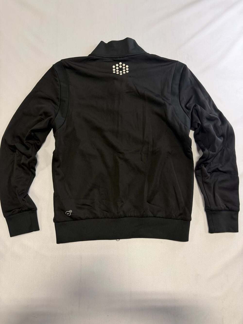 Puma SportLifestyle Men's Track Jacket, Black Full-Zip with Arm Pocket, Size M - Picture 7 of 8